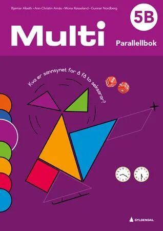 Multi 5b, 3.Utg. Av Bjørnar Alseth, Ann-Christin Arnås, Gunnar Nordberg, Mona Røsseland