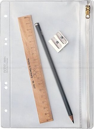 Leitz   Dokumentmappe Med Glidelås   For A5 148 X 210 Mm   Blank