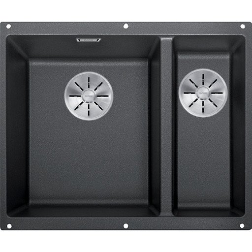 Blanco Subline 340/160-U kjøkkenvask 55,5x46 cm antrasitt Blanco Subline 340/160-U kjøkkenvask 55,5x46 cm antrasitt