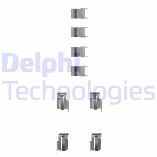 Tilbehørsett, skivebremse belegg DELPHI LX0183