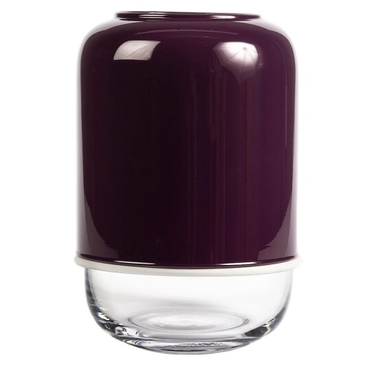 Muurla Capsule justerbar vase 18–28 cm Lilla-klar