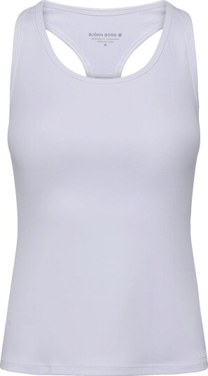Björn Borg Borg Soft Racerback Tank Top   White   L
