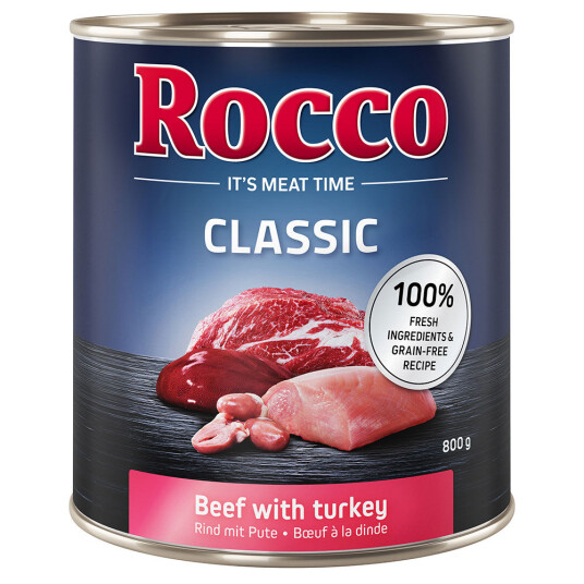 Rocco Classic 6 X 800 G Okse Med Kalkun
