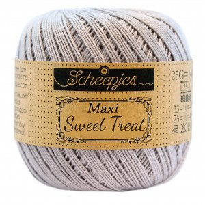 Scheepjes Maxi Sweet Treat Garn Unicolor 618 Sølv