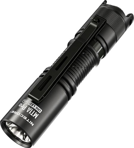 Nitecore Mt1a Pro, Lommelykt, Sort, Aluminium, Knapper, 2 M, 2 M