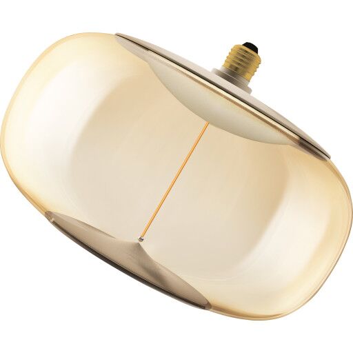 Ledvance Vintage 1906 Big Elipse E27 globepære 1800K 12W Ravfarget