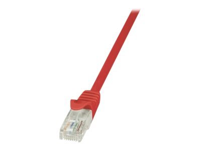 Logilink Koblingskabel Rj-45 Hann Til Rj-45 Hann 7.5 M Utp Cat 5E Rød
