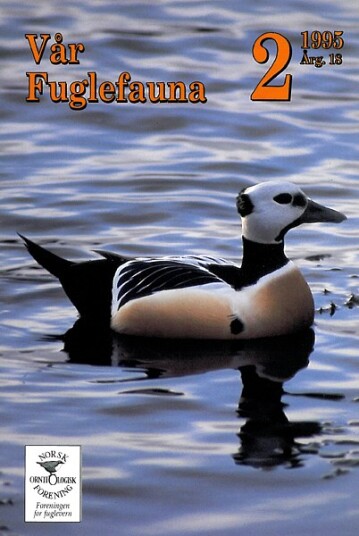Norsk Ornitologisk Forening Vår Fuglefauna   1995 2 årgang 18