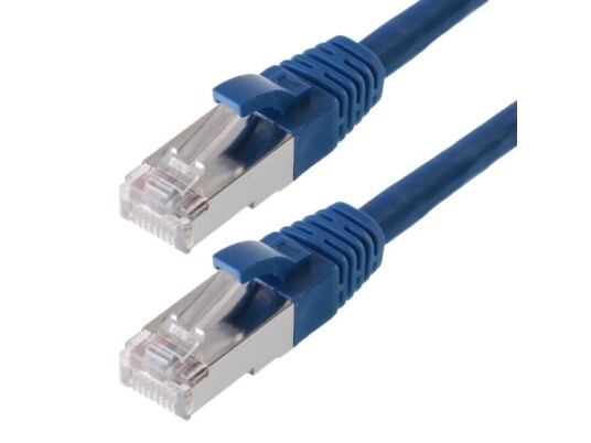 Helos Cat6 S/Ftp Pimf 2M 2 M Cat6 Sf/Utp S-Ftp Rj-45 Rj-45 Blå