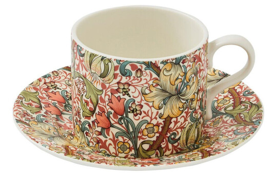 Spode Golden Lily tekopp med skål 28 cl Multi 1738235-01-0 1738236-01-0