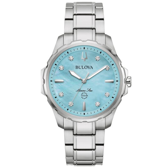 Bulova Marine Star Series C 96P248 - Dame - Analog - Kvarts urverk - Stainless steel - Safirglass