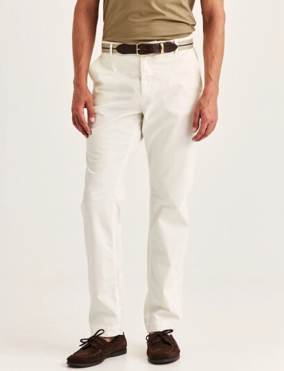 Morris Jeffrey Summer Chino   Cream   36 x 32