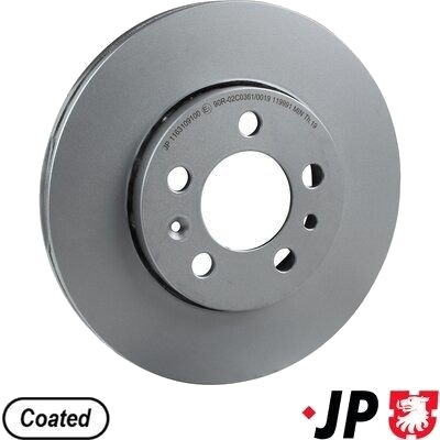 Bremseskive JP GROUP 1163109100