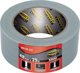 Modeco Universaltape Duct Tape Sølv 48 Mm X 10 M Mn 05 330