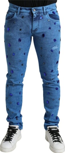 Dolce & Gabbana Herre Jeans Blå L,