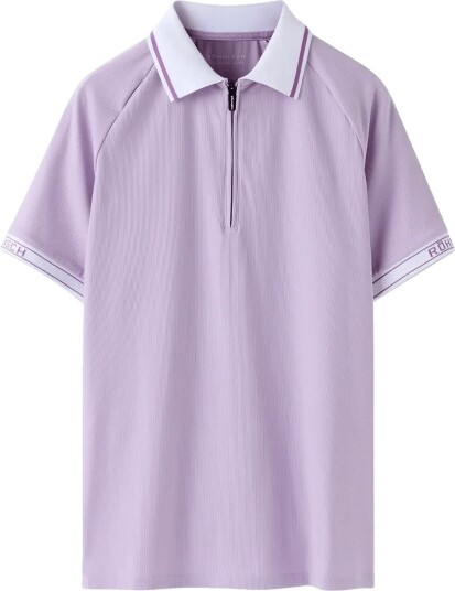 Röhnisch Rib Poloshirt   ORCHID BLOOM   S