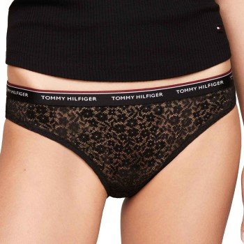 Tommy Hilfiger Truser 3P Premium Essentials Lace Briefs Mixed polyamid Medium Dame Tommy Hilfiger Truser 3P Premium Essentials Lace Briefs Mixed polyamid Medium Dame