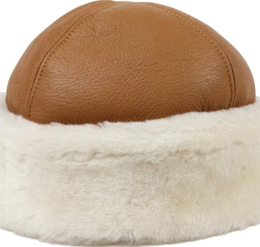 Nohr Studio Ina Leather Shearling Harka Brun S/M
