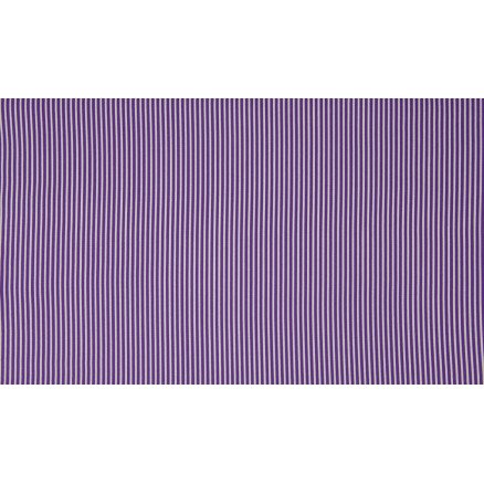 Diverse Minimals Bomullspoplinstoff Print 343 Stripe Purple 145cm 50cm