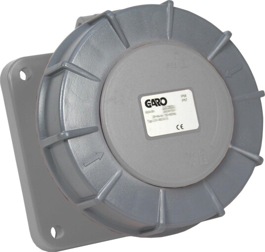 Garo Uiv 263-12 S Paneluttak IP67, 3-Polet, 63 A Grå, 12 H