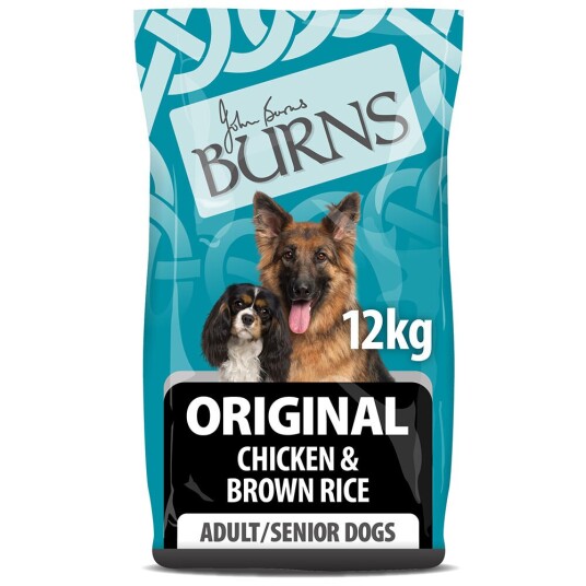 Burns Adult & Senior Original Kylling Og Brun Ris 12 kg Burns Adult & Senior Original Kylling Og Brun Ris 12 kg