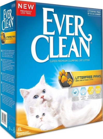Ever Clean Litterfree Paws Kattesand 6 L 