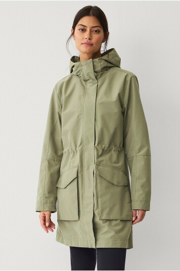 Ellos Collection Parka Urban Parka W Grønn Ellos Collection Parka Urban Parka W Grønn