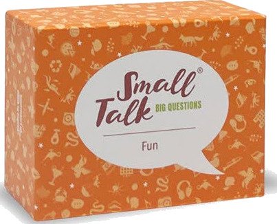Juna Kortspill Small Talk Big Questions: Oransje Norsk Og Engelsk 6+ År
