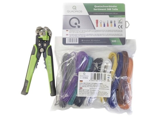 Quadrios 22T012 22T012 Afisoleringsværktøj-Sæt 0.25 Til 6 Mm² 10 Til 24
