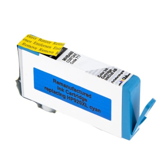 inkClub MHB480 Blekkpatron, erstatter HP 920XL, cyan, 800 sider