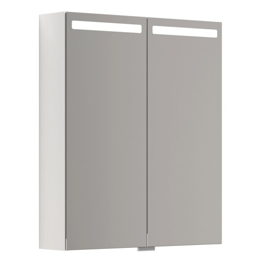 Dansani Mido+ Top speilskap, 60x70 cm, blank hvit