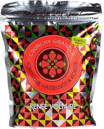 Renée Voltaire Crunchy Granola Med Jordbær, Hasselnøtt Og Kokos