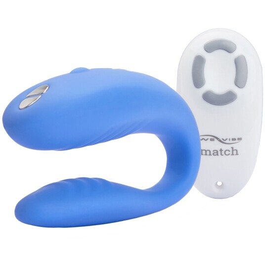 We-Vibe Vibe Match Parvibrator - Blå We-Vibe Vibe Match Parvibrator - Blå