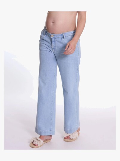 Cache Coeur KELLY Gravidbukser Light Blue M