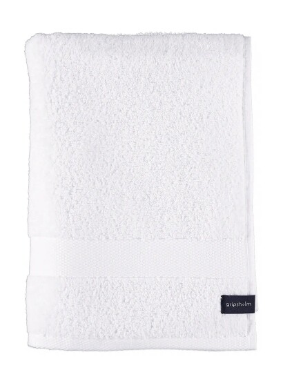 Gripsholm Bath Towel Gripsholm 70X130 White 70X130 Cm White 70X130CM