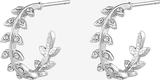 SNÖ of Sweden Minna Small Ring Branch Ear S/Clear Onesize Silver ONE SIZE