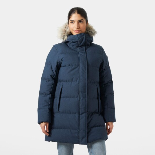 Helly Hansen Dame Blossom Bobleparkas Marineblå XL