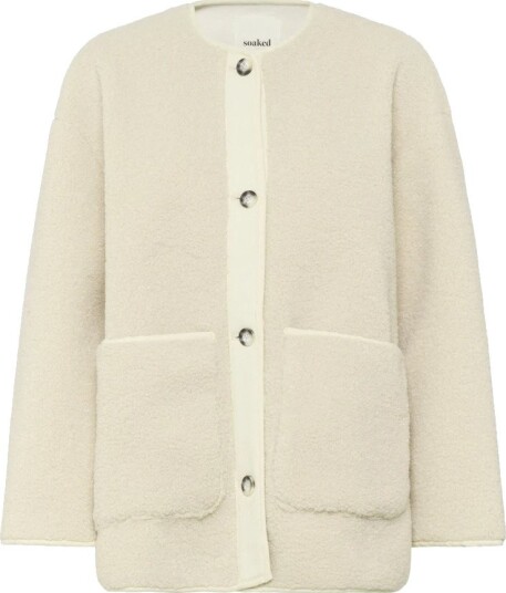 Soaked in Luxury Slthalassa Jacket - Cream - XL Soaked in Luxury Slthalassa Jacket - Cream - XL