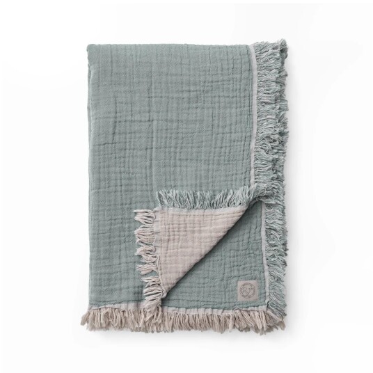 &Tradition Collect bomullspledd SC33 260x260 cm Cloud & Sage