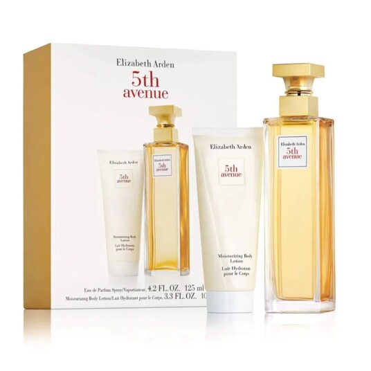 Elizabeth Arden 5th Avenue Parfymesett med EDP 125 ml og Balsam 100 ml
