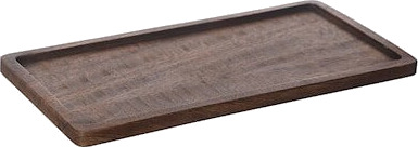 Trebrikke firkantet 15x30 mørkebrun Trebrikke firkantet 15x30 mørkebrun