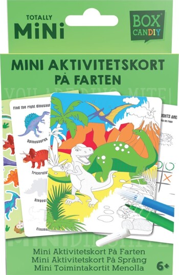 Box Candiy Mini Aktivitetskort 16 stk Tota