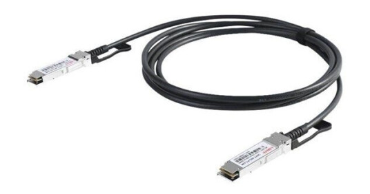 DIGITUS 40GBase direct attach cable - 1 m - Svart - 1m