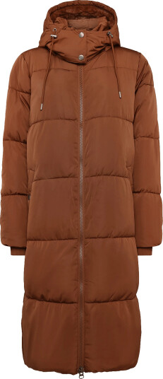 Kaffe Curve Kcnikole Padded Coat Brown 46 Kaffe Curve Kcnikole Padded Coat Brown 46