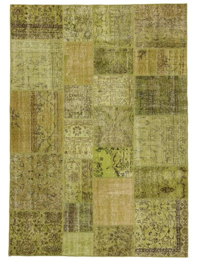 Håndknyttet. Opphav: Turkey Patchwork Turkiet 170x240