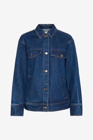 Saint Tropez   Denim jakke IlbaSZ Denim Jacket   Blå