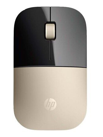 HP Z3700 Trådløs Mus - Gull - 2.4 GHz - Optisk