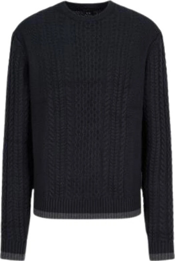 Armani Exchange Herre Strikkevarer Blå 2XL,