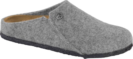 Birkenstock Unisex Zermatt Wool Felt Regular Light Grey 46