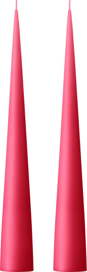 ester & erik ester & erik kjeglelys 37 cm 2 stk. matt Deep pink 41/2